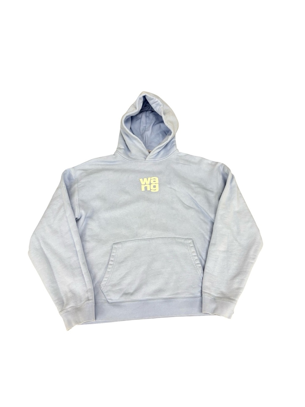 Alexander wang blue designer heavyweight hoodie 100% cotton